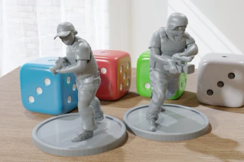PM - War Journalists - 3D Printed - 28mm