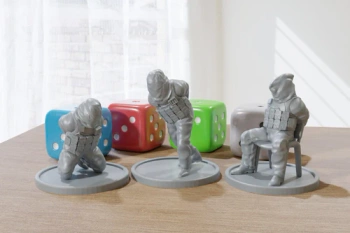 PM - Hostages - 3D Printed - 28mm