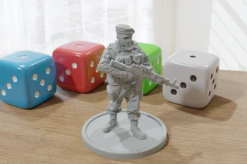 PM - Commando - 3D Printed - 28mm