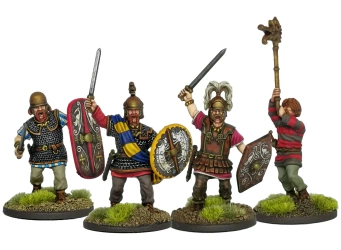 VICTRIX - Gallic Armoured Warriors