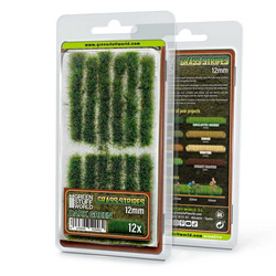 GSW - Grass Strips 12 mm - Dark Green