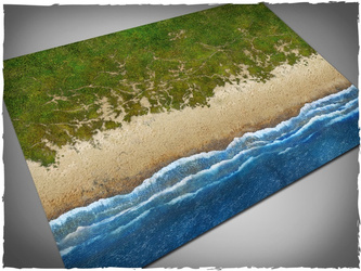 DEEP-CUT Beach - Mousepad, 4x6 feet