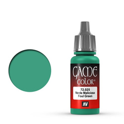 Vallejo: 72.025 - Game Color - Foul Green (18 ml)
