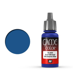 Vallejo: 72.022 - Game Color - Ultramarine Blue (18 ml)