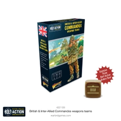 BOLT ACTION British & Inter-Allied Commandos weapons teams