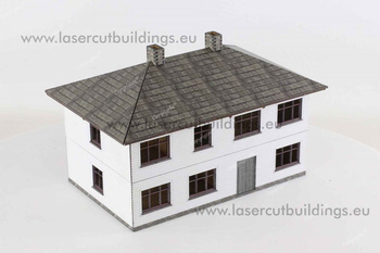 Dom "amerykański" LBHP0193 - prepaint - 1:56 / 28mm 