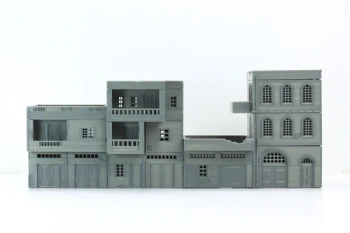PM - Arab Urban Buildings set of Four Town Houses - 3D Printed - 28mm
