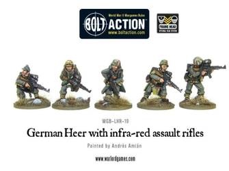 BOLT ACTION German Heer with infra-red assault rifles