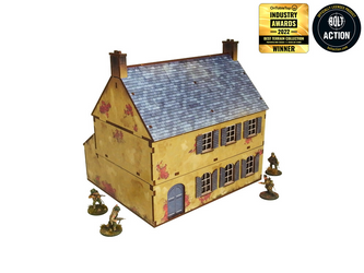 MICRO ART - WW2 NORMANDY TOWNHOUSE 2 (28MM)