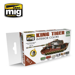 AMMO King Tiger Interior Colors (Special TAKOM Edition) Vol. 1