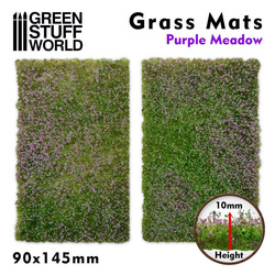 GSW - Grass Mat Cutouts - Purple Meadow